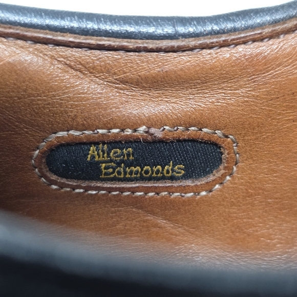 Allen Edmonds Leather Split-Toe Derby LaSalle Dress Shoes 8.5 D Made In USA main image 11